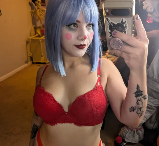 No one expects the clown. by KinkeeKlown