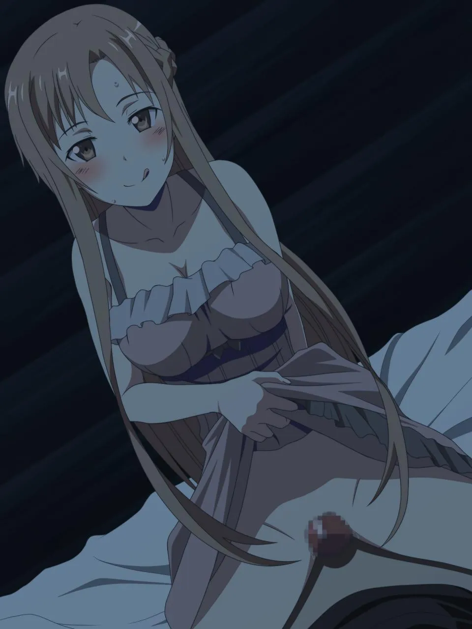 as soon as yui fell asleep, asuna got on top of kirito posted by [deleted]