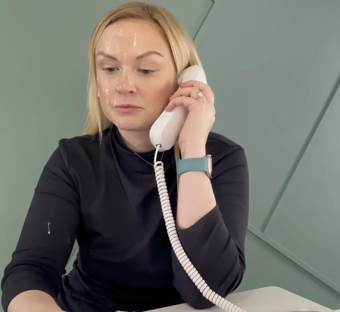 At work posted by AVAExposed