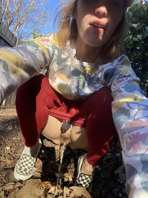 Got some pee on my vans 😈 by SpitInMyMouth420_