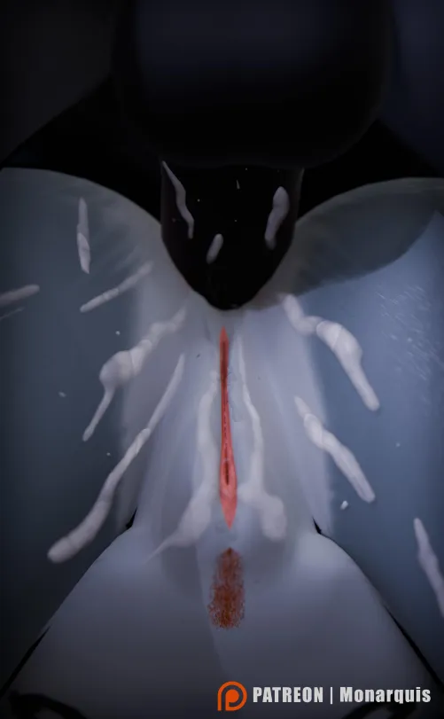 Her ass full of milk [F][M](Monarquis) by Monarquis