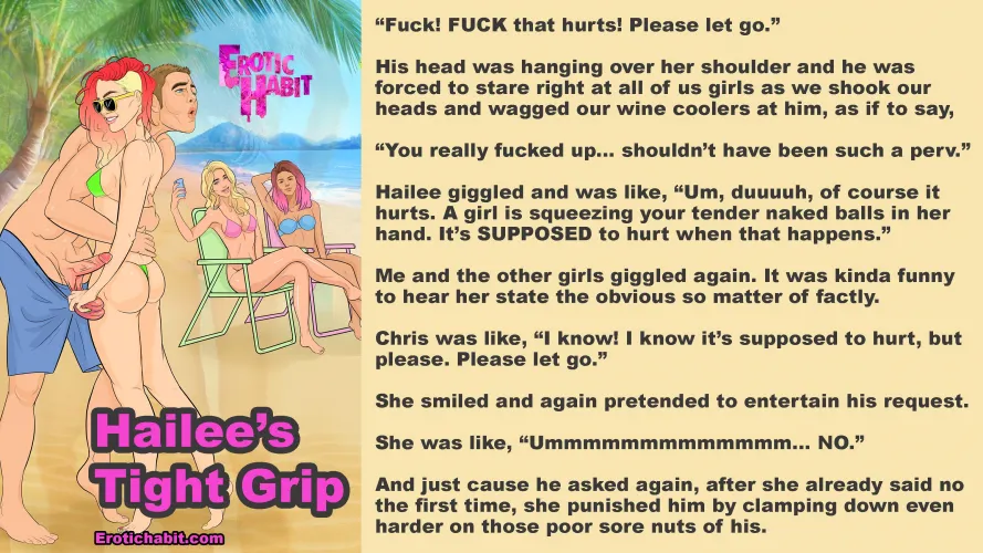 Poor sore nuts get busted again and again. 🍒😈 (erotichabit at ImageFap) by Erotic-Habit