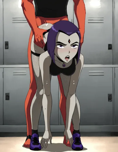 Raven getting fucked from behind by CartoonLabsX