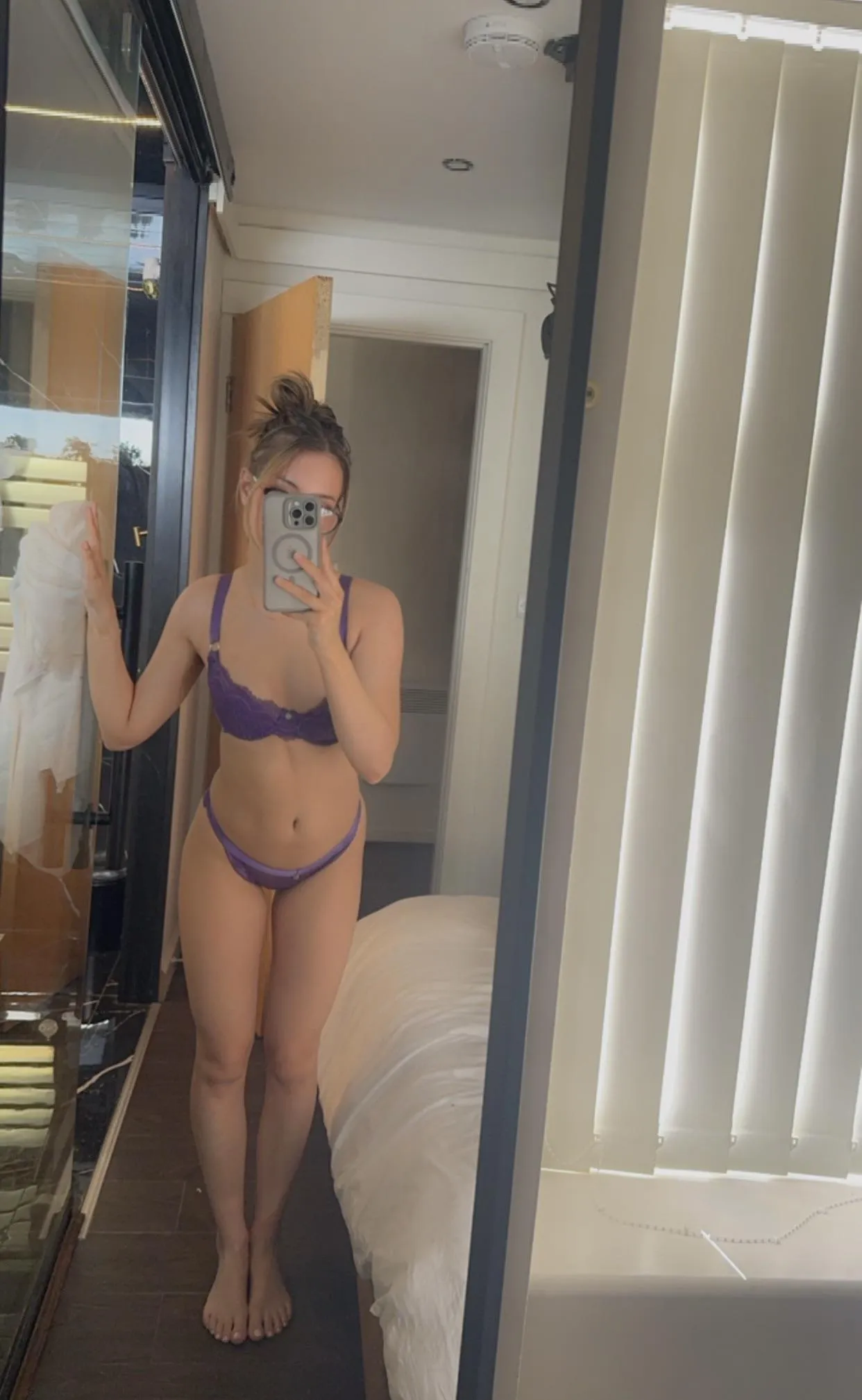 What’s your favourite colour on a girl? 💜 posted by urnextpookie