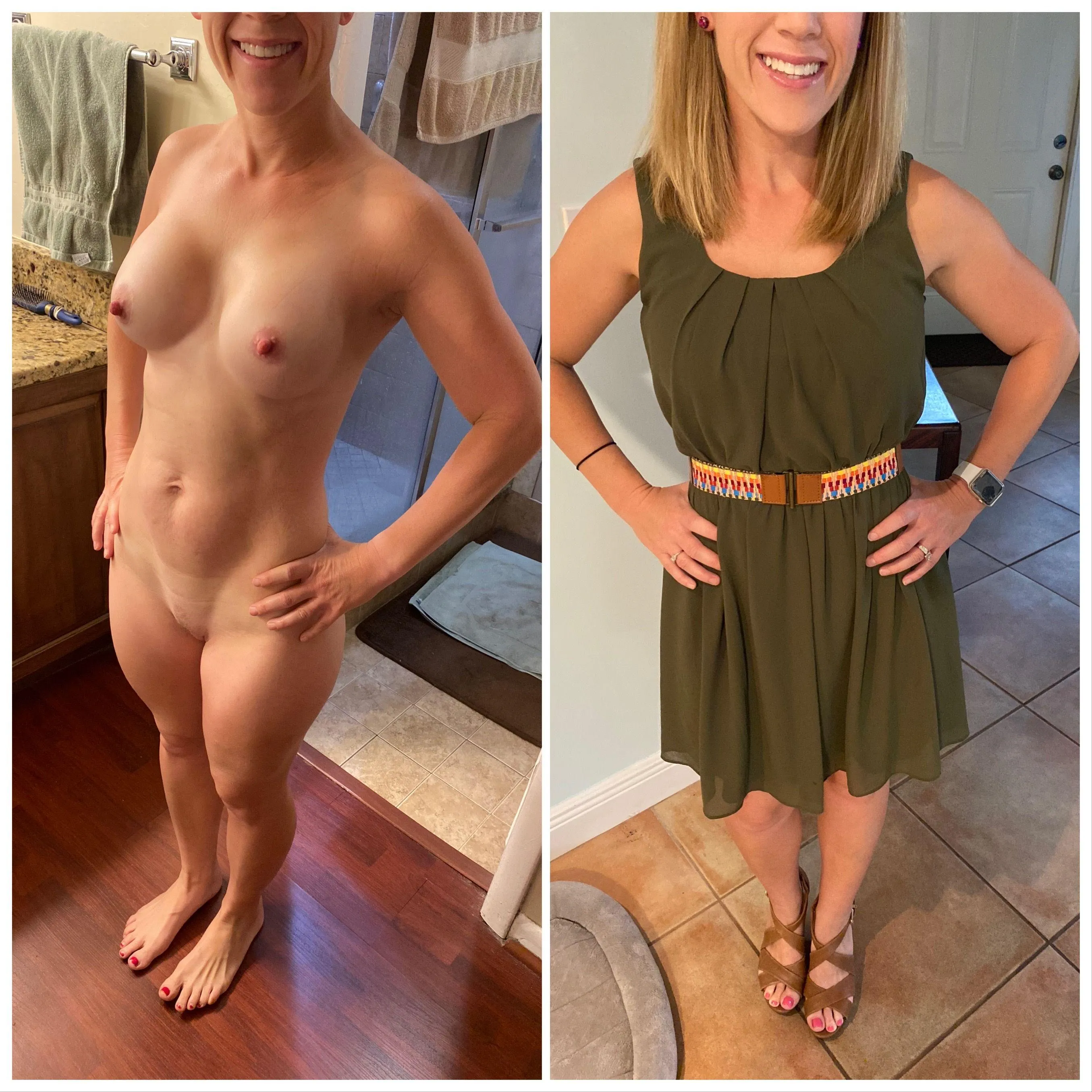 A Southern style on/off for y'all before church posted by ThePeachHauteWife