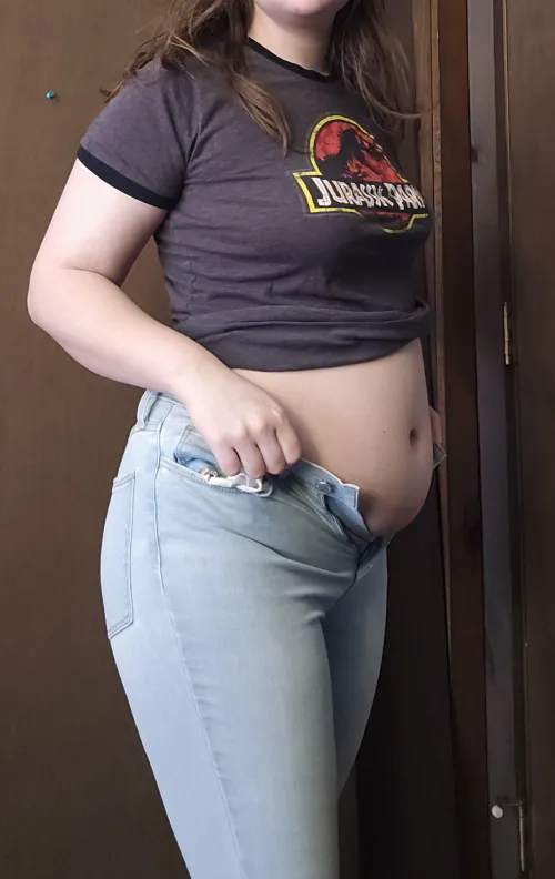 Belly brought to you by: peanut butter by Piplupusesreddit