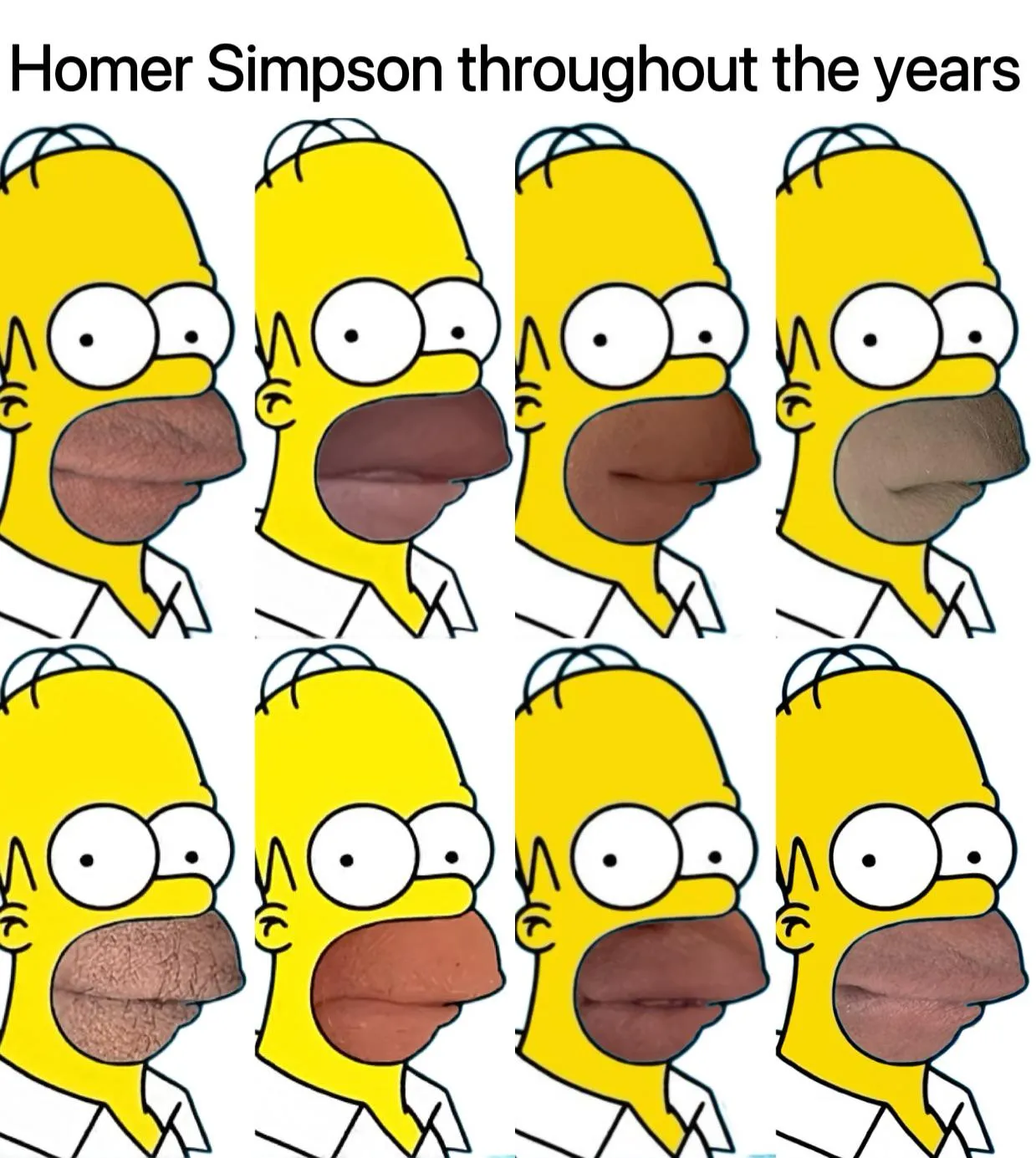 Never noticed the changes over the years posted by bllovedforno1