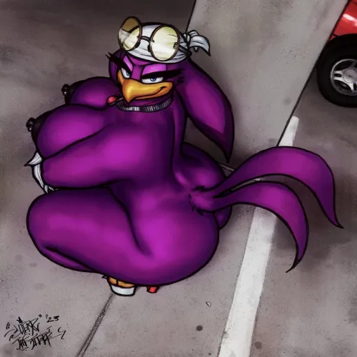 Wave waiting for some street dick by Vixxed-836