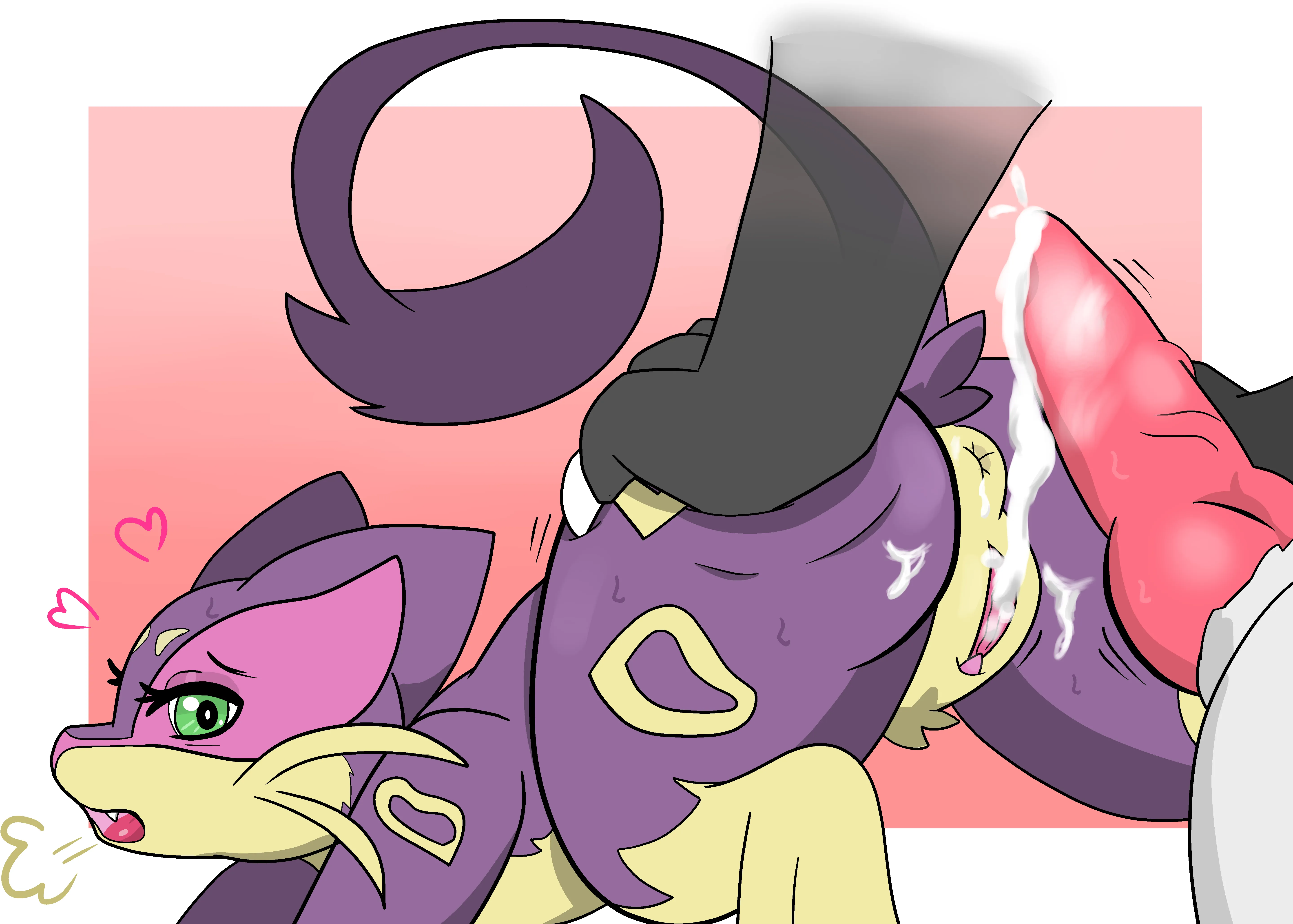 Bow gives in to Ruses sexual advances and allows himself to mate with her and attempt to breed her [M/F] mightyena/liepard (artist unknown), but I have a strong hunch who it was considering who the uploader was on R34 posted by TheDarkLordScaryman