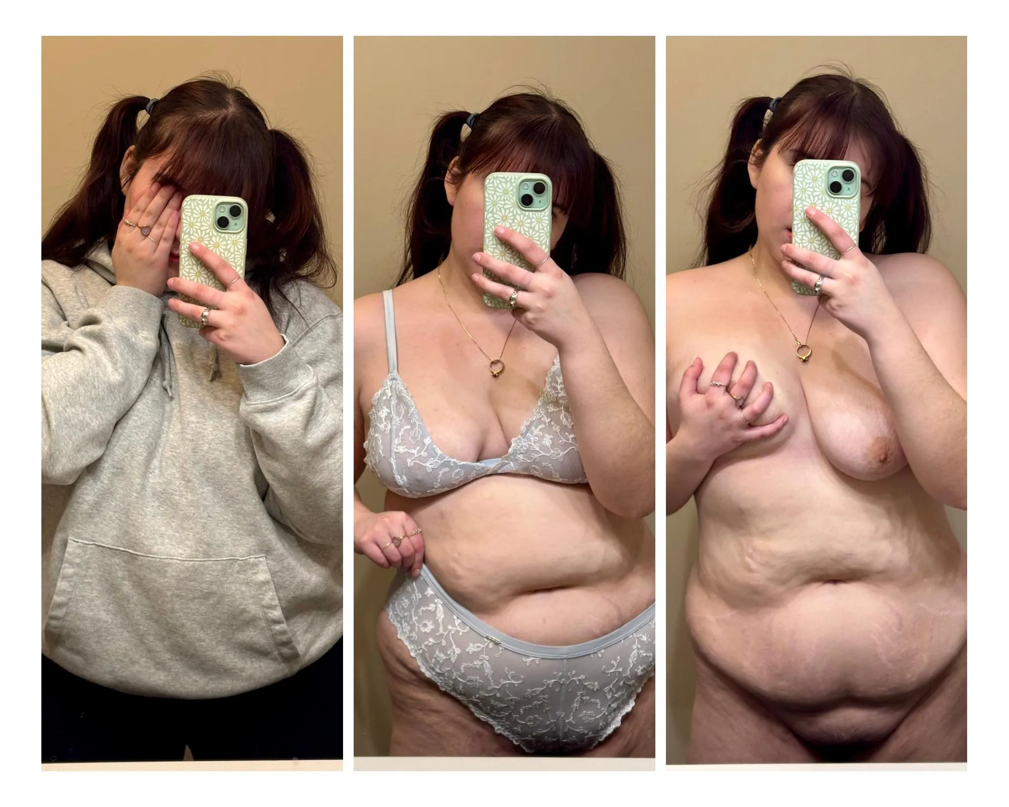 comfy clothes & pigtails posted by OddBalls1234