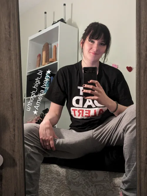 Don't you just love grey sweatpants? Perfect for showing off my thick cock by thogh_high_bi