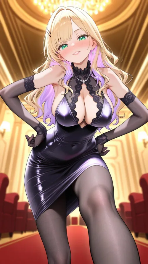 Gyaru Date to an Event by CheetahSperm18