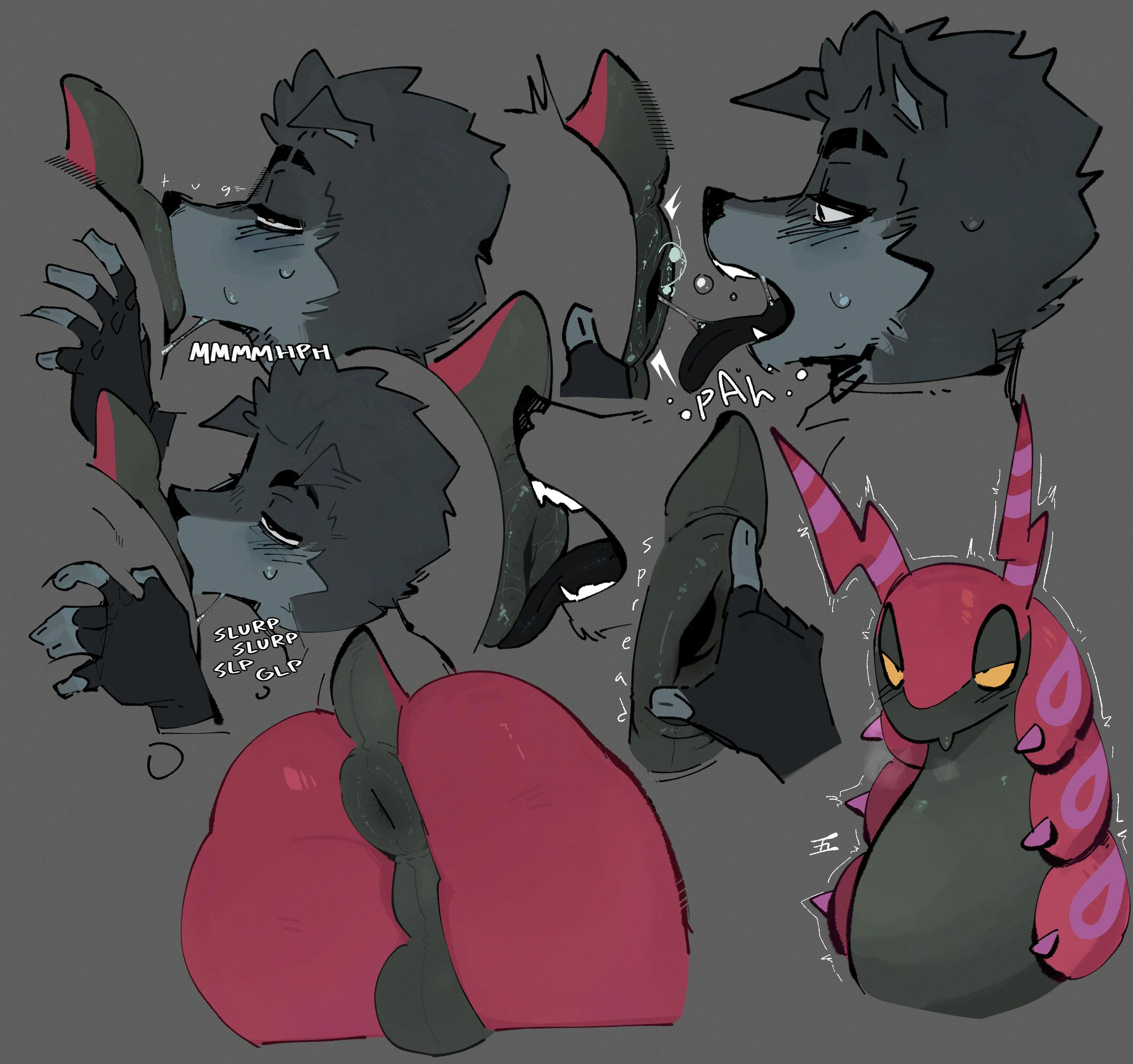 [MM] Feasting on Scolibussy (goonie-san) posted by GucciBear2