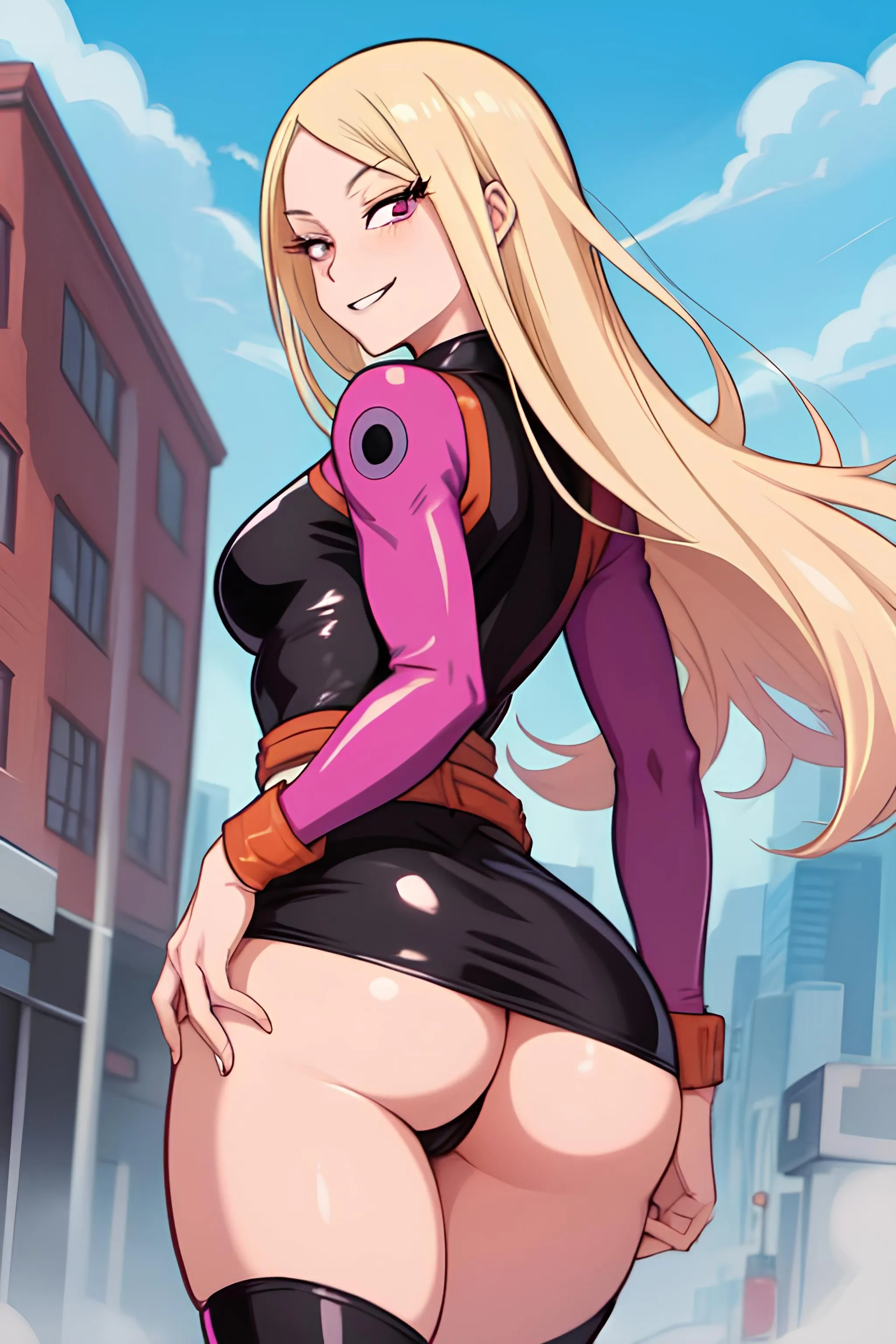 Mount Lady's alternate costume from my story- Mt. Lady's Stinky Mission-A MHA Fart Story[Linktostoryincomments][MyHeroAcademia][MountLady] posted by NothingPlastic7290