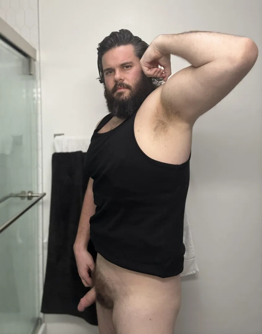 Wanna sniff my ripe pit? posted by bigguypdx1023