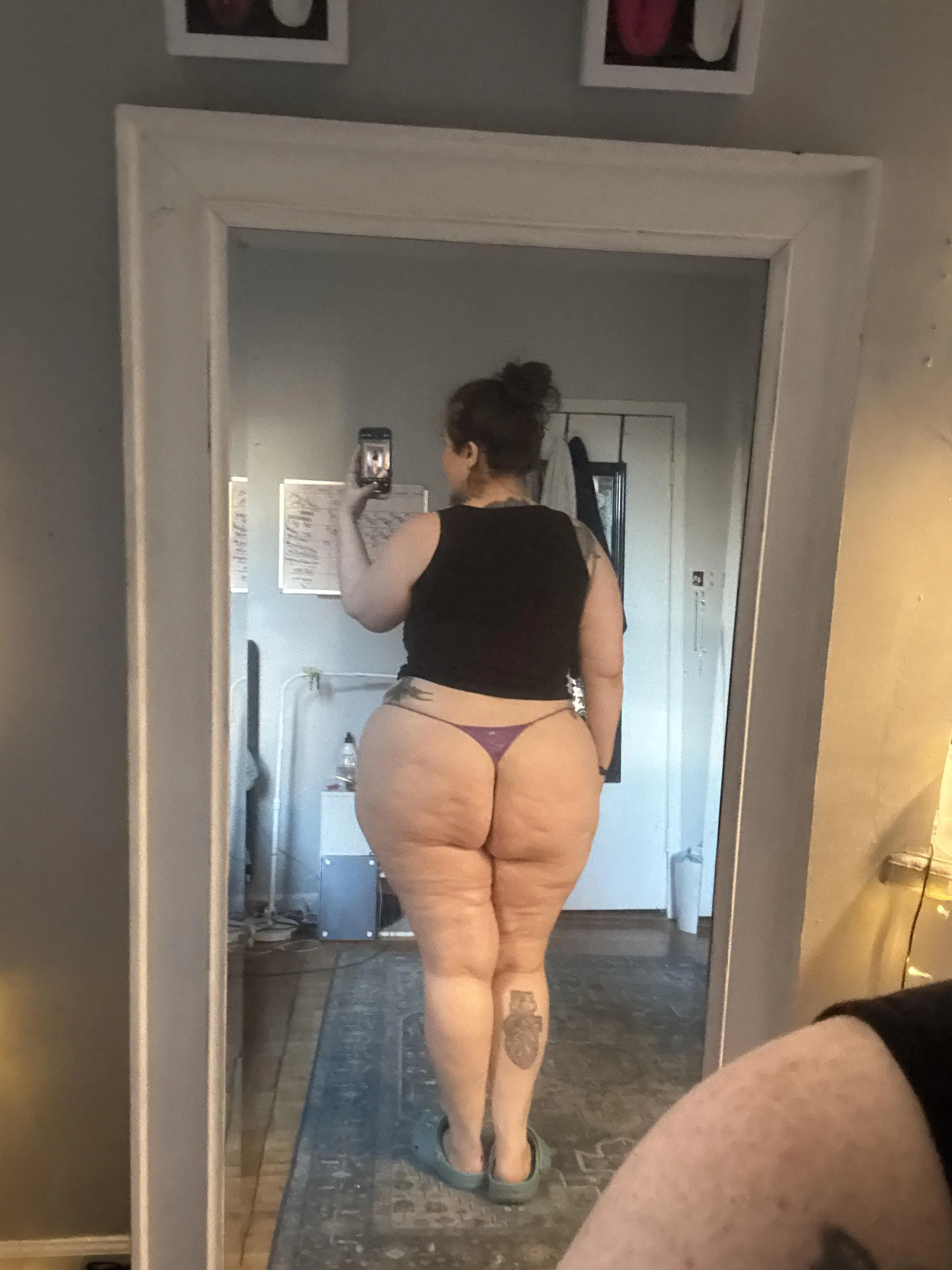 Huge ass and a tiny thong posted by Pretty_Ad_825