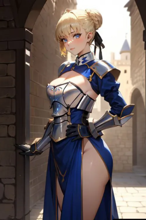 Not all knights are here to protect; some are here to captivate.  by Lady-Gagax0x0