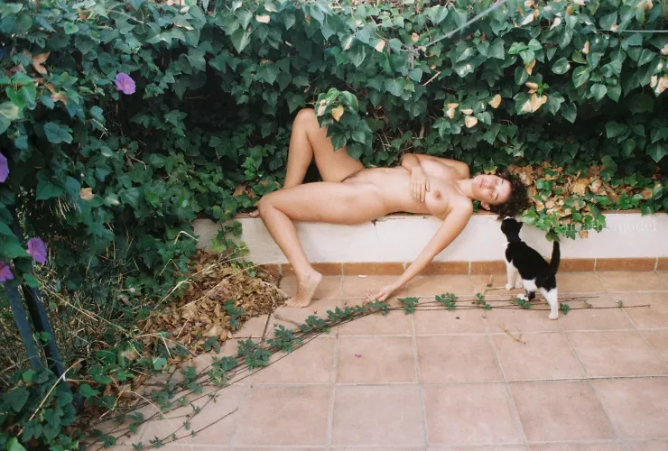 Selfportrait on film by NoaTheModel