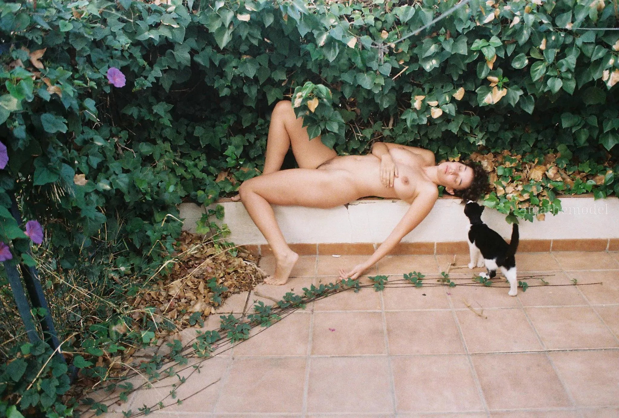 Selfportrait on film posted by NoaTheModel