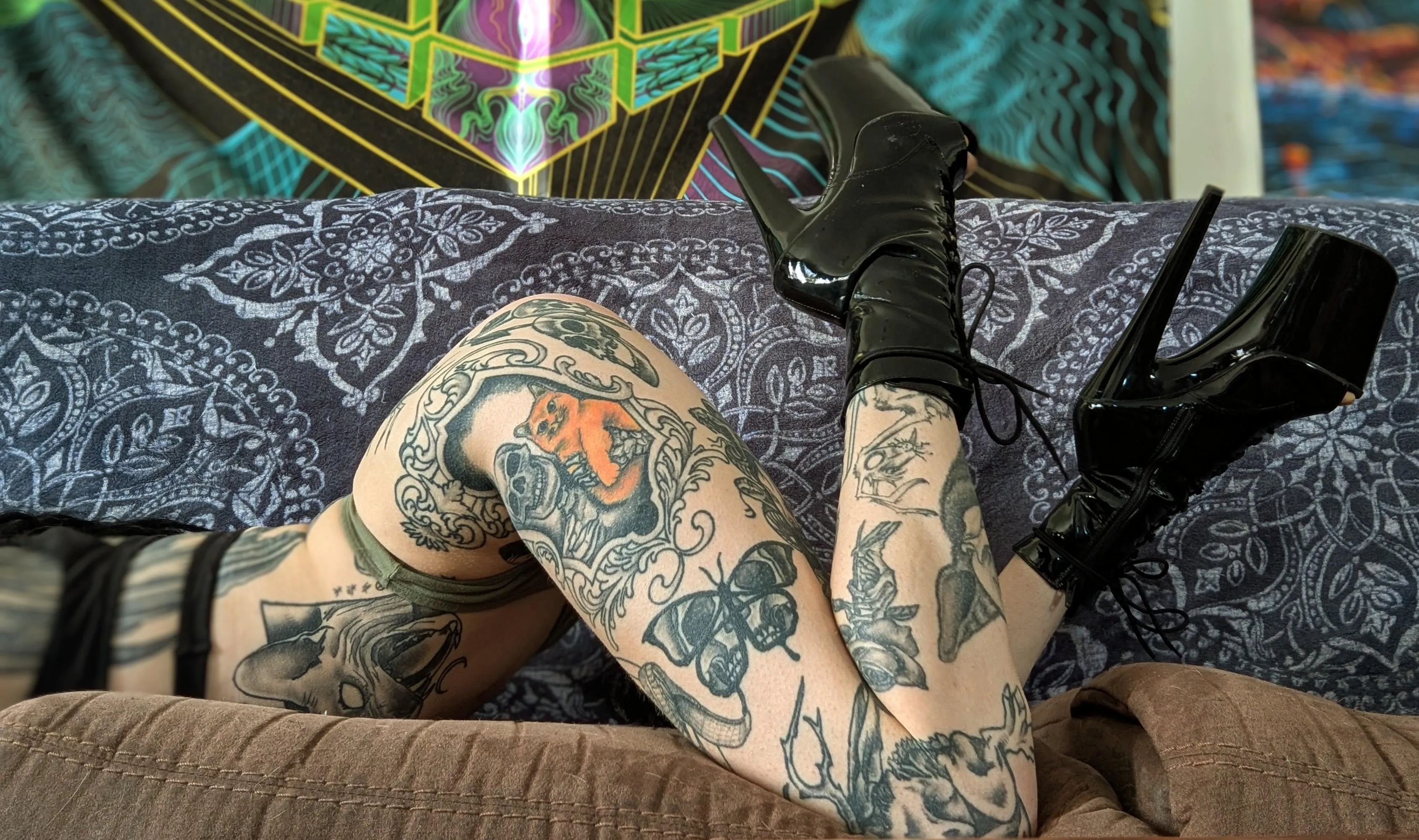 Ass tattoos & pleasers 😍 posted by forystfox