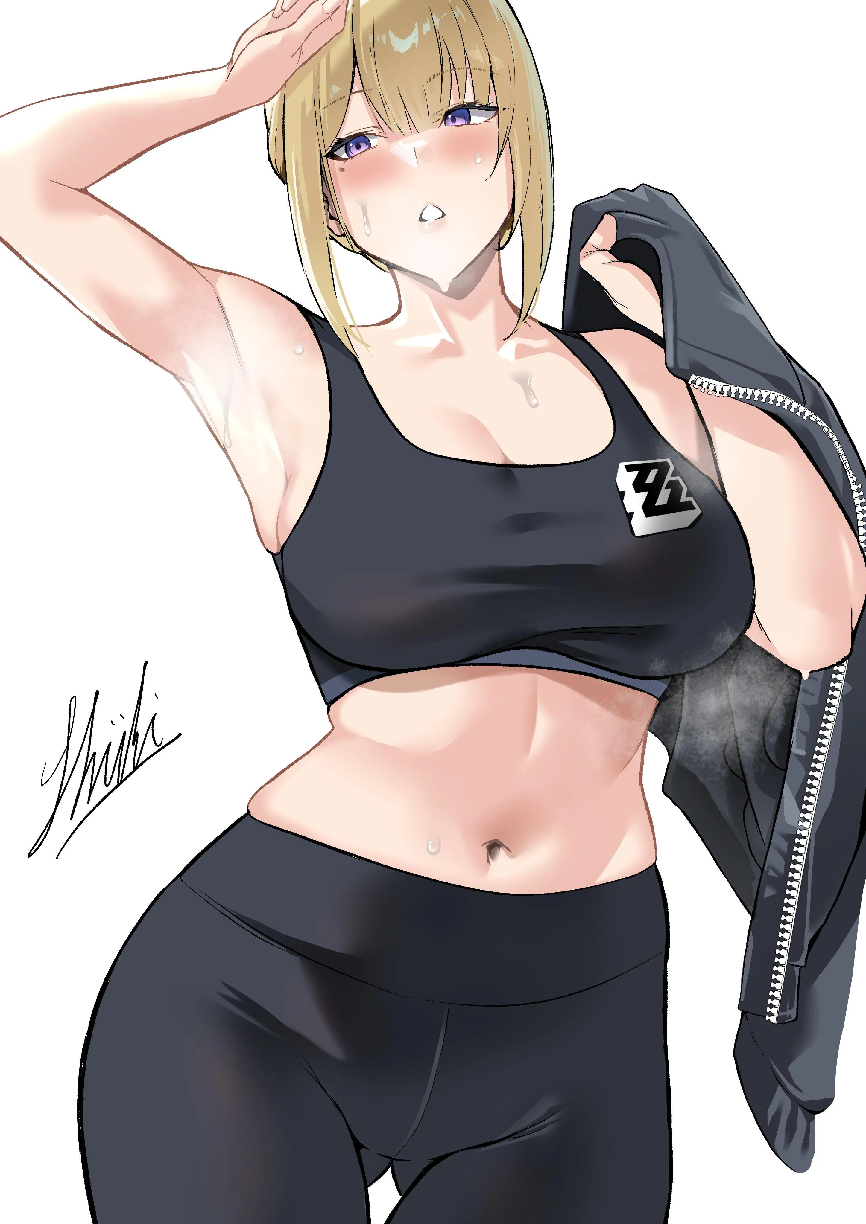 Gym Evelyn (Shiki) [Zenless Zone Zero] posted by llamanatee