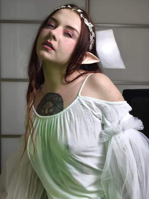 Just a helpless little DnD elf, waiting for a stronger class to take control. by InkRuby