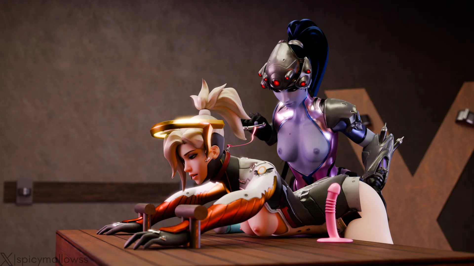 Mercy can only handle so much of Widowmaker's methods (spicymallowss) posted by FritzeeMGTR