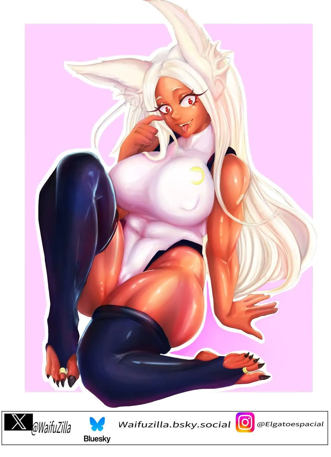 Mirko (Waifuzilla)[MyheroAcademia] posted by Nightdrivergordas