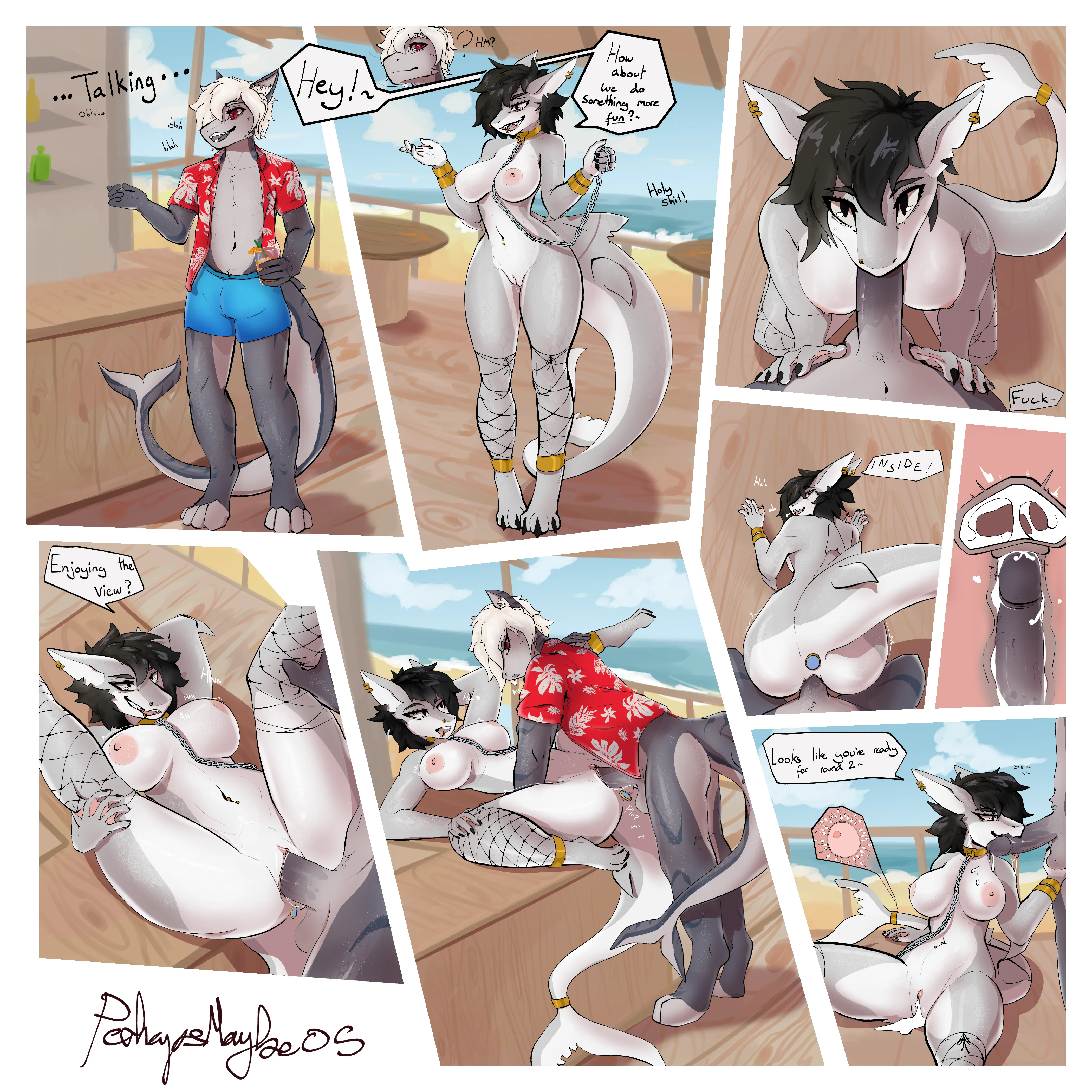 Resort encounter [MF] (PerhapsMaybe05) posted by PerhapsMaybe1136