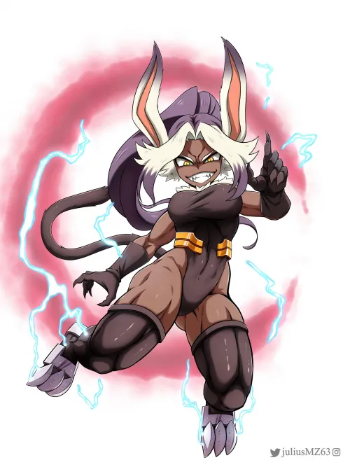 Yoruichi miriko fusion JuliusMZ63) the best of both worlds by brolyssjprimal