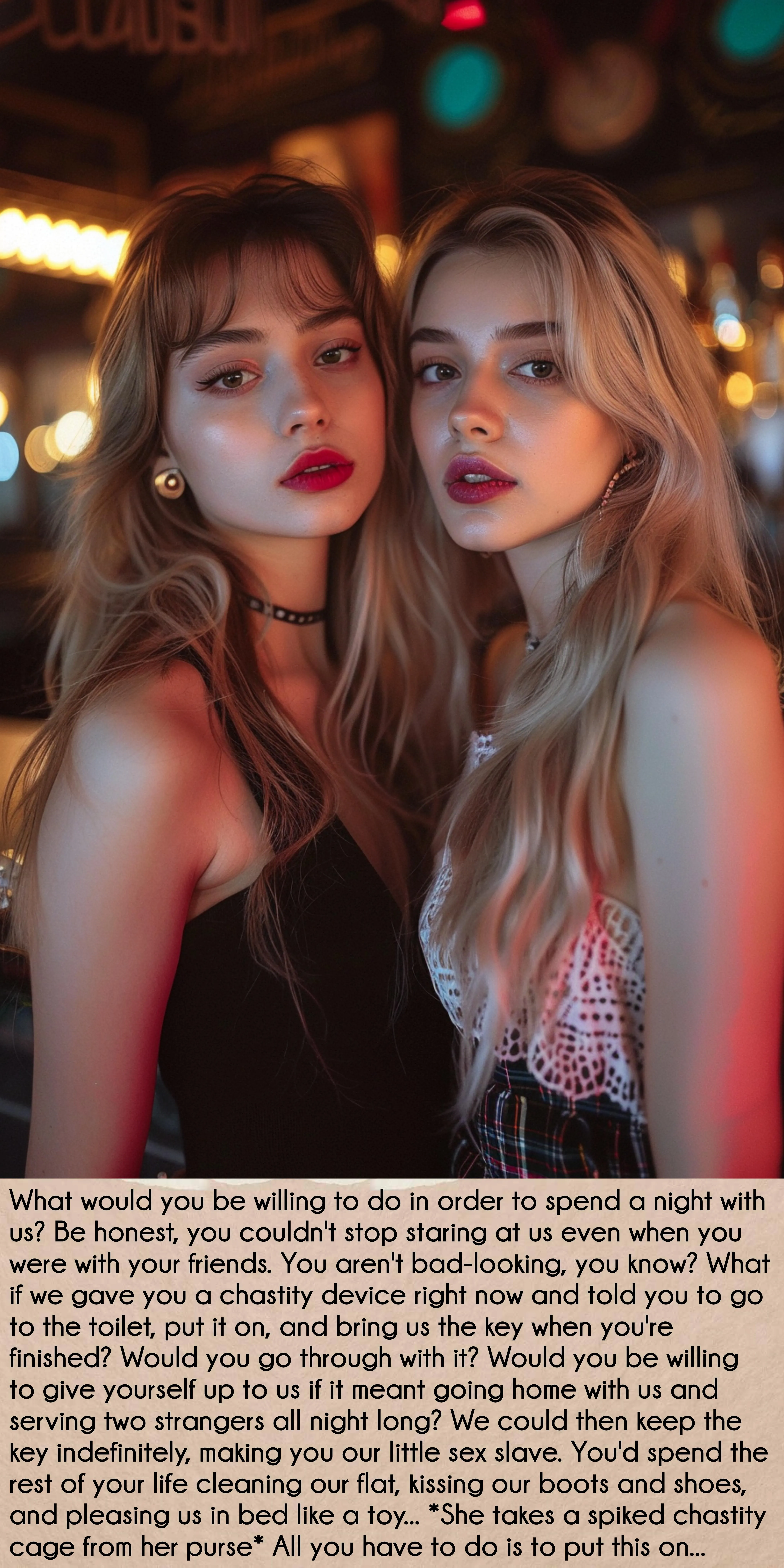 A tempting proposal posted by Dominan-t