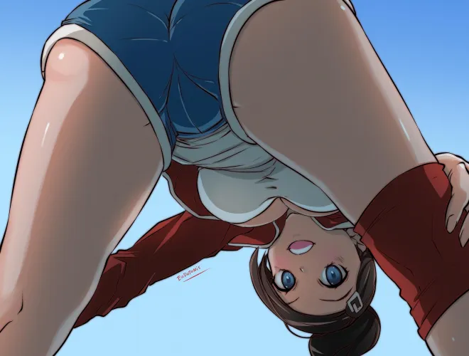 Aoi Asahina bending over by LafterMastr