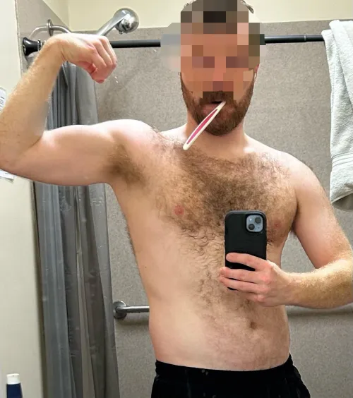 Fresh out of the gym shower 💦 by Thenatureboys77