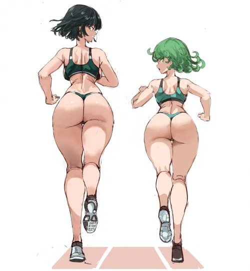 fubuki & tatsumaki (rak_fork) [one punch] by mrtecta
