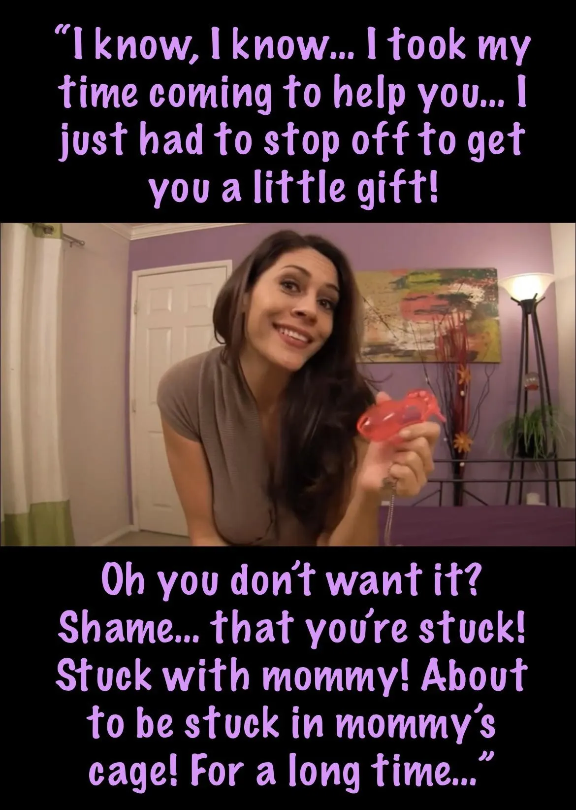 📞 Mom help! I’m stuck in self bondage! posted by Anon_pushover