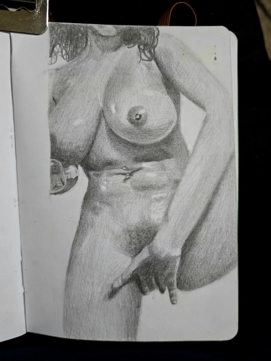 My 2nd ever nude drawing by me posted by seazart1