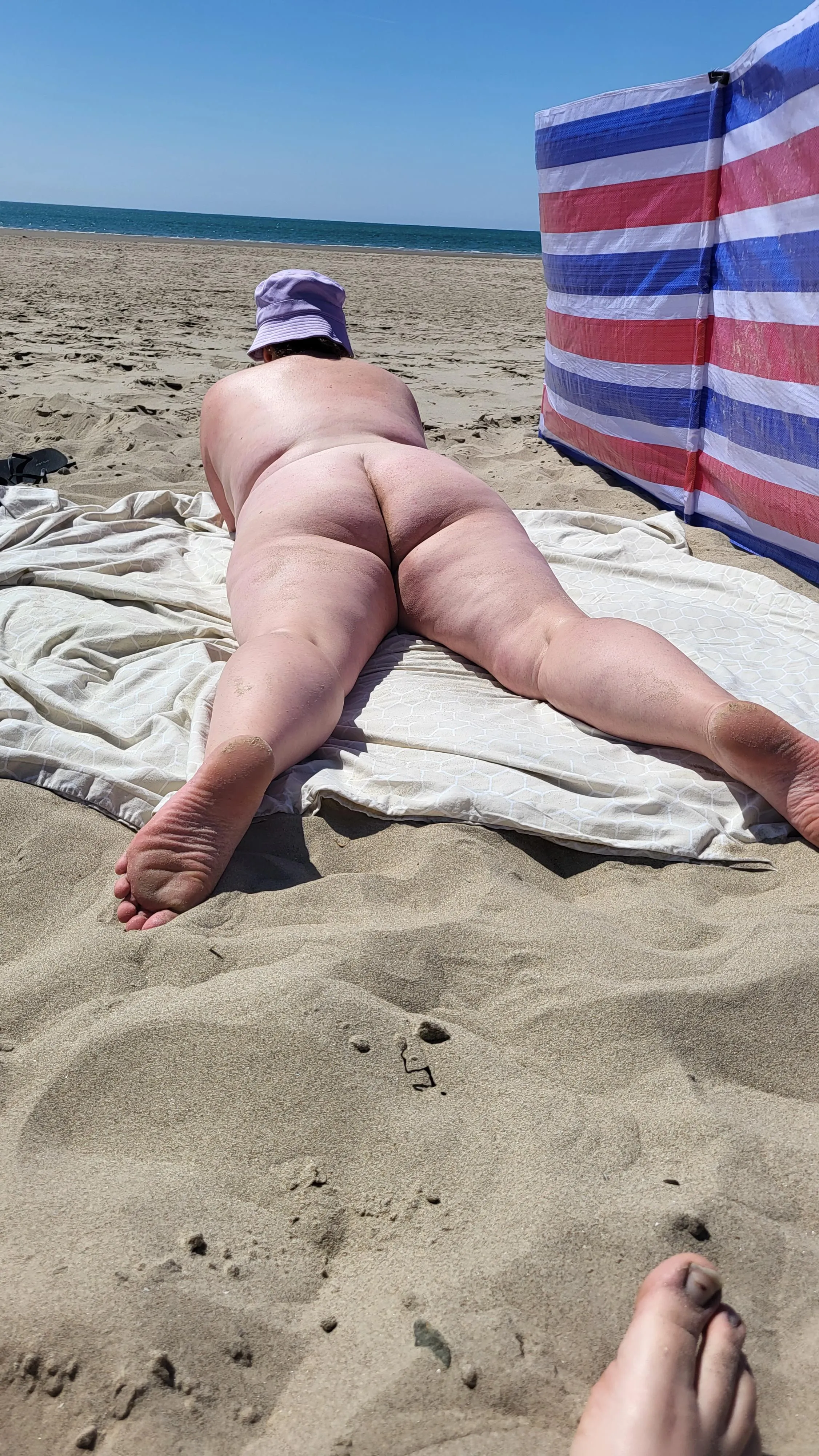 Wife enjoying the sun posted by TonyandAmy22