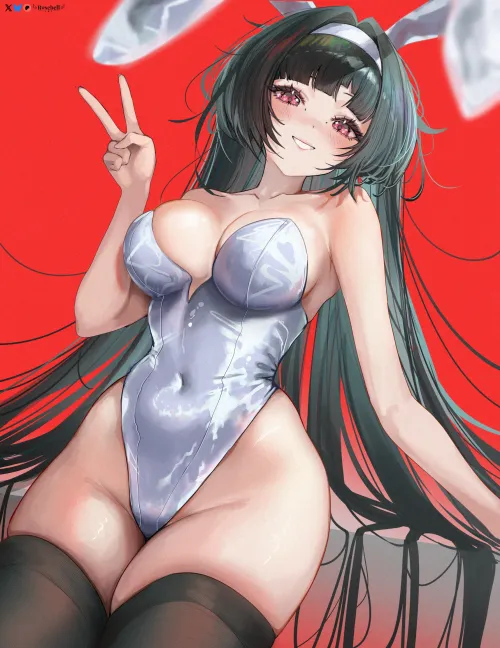 Bunny girl Astra from ZZZ by 1n1billionAZNsay