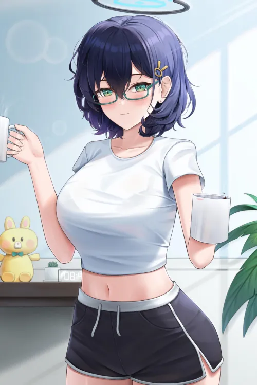 Chihiro (Blue Archive) [lazb.] by MrZerFox