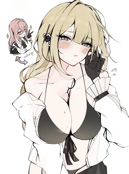 Drunk Evelyn [Zenless Zone Zero] by CheetahSperm18