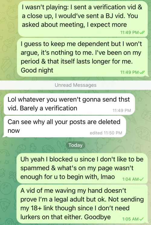 It’s only “barely verification” after they get what they want. by manysidestoamuse