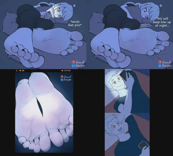 (M4F/FB) I always love being on the receiving end of this text~ looking to do a feet focused rp or just seeing them! Go crazy by Ill_Box_6632