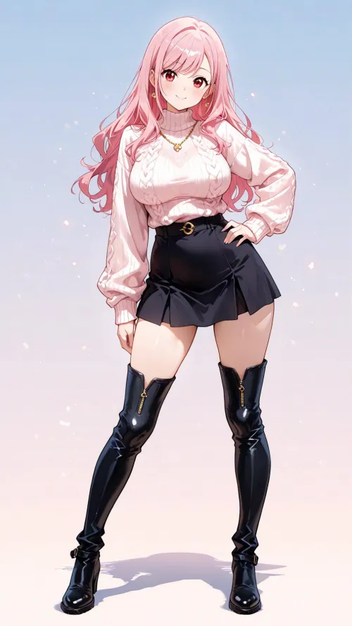 Momoka in Thigh High Boots by CheetahSperm18