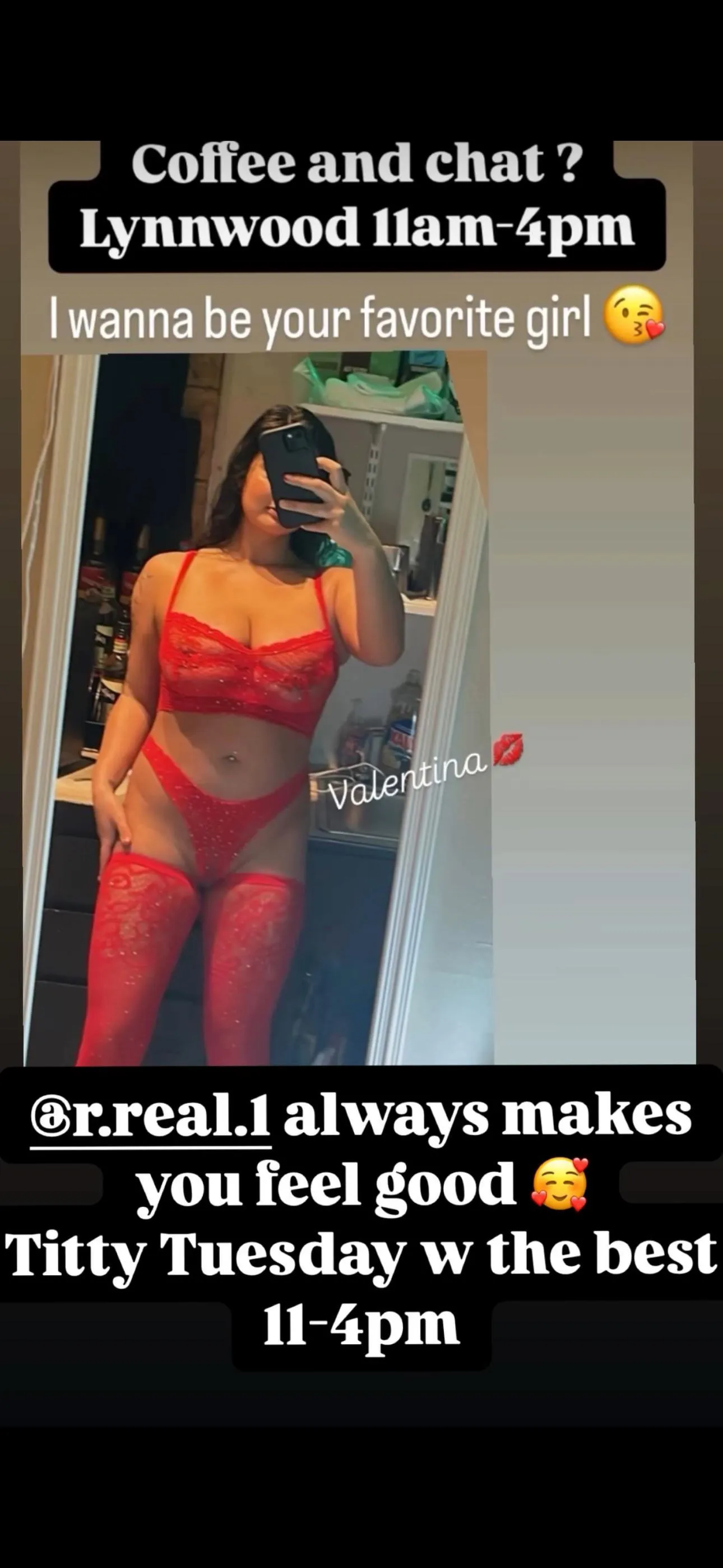 Sexiest mami for tits out Tuesday! 💋‼️♥️ posted by ladylatte__