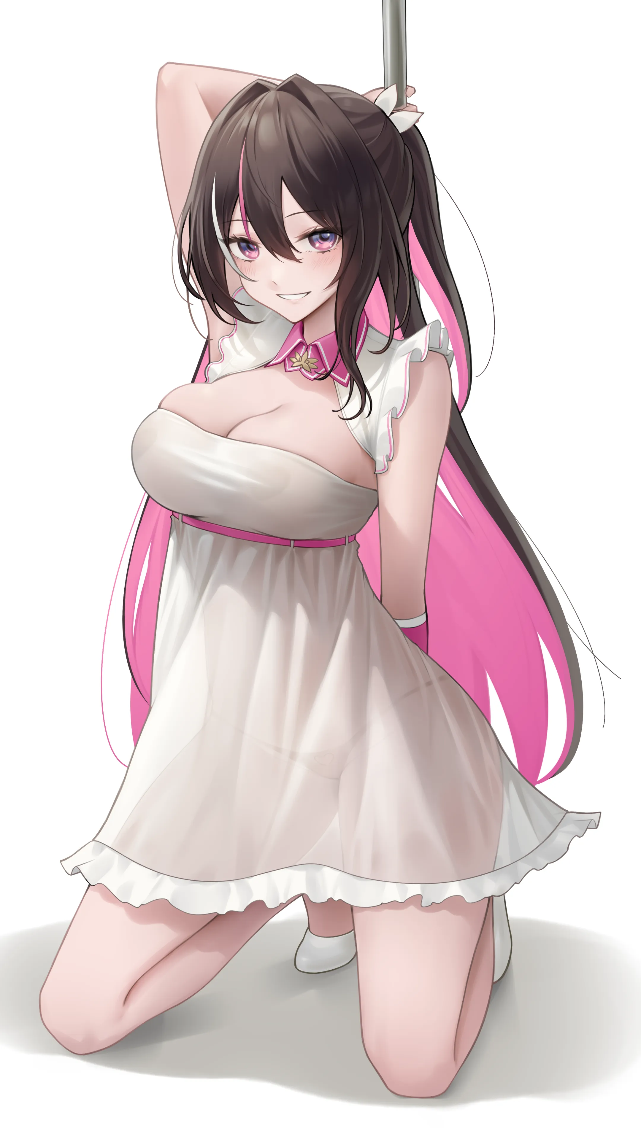 AZKi on the pole [Hololive] posted by theAprel