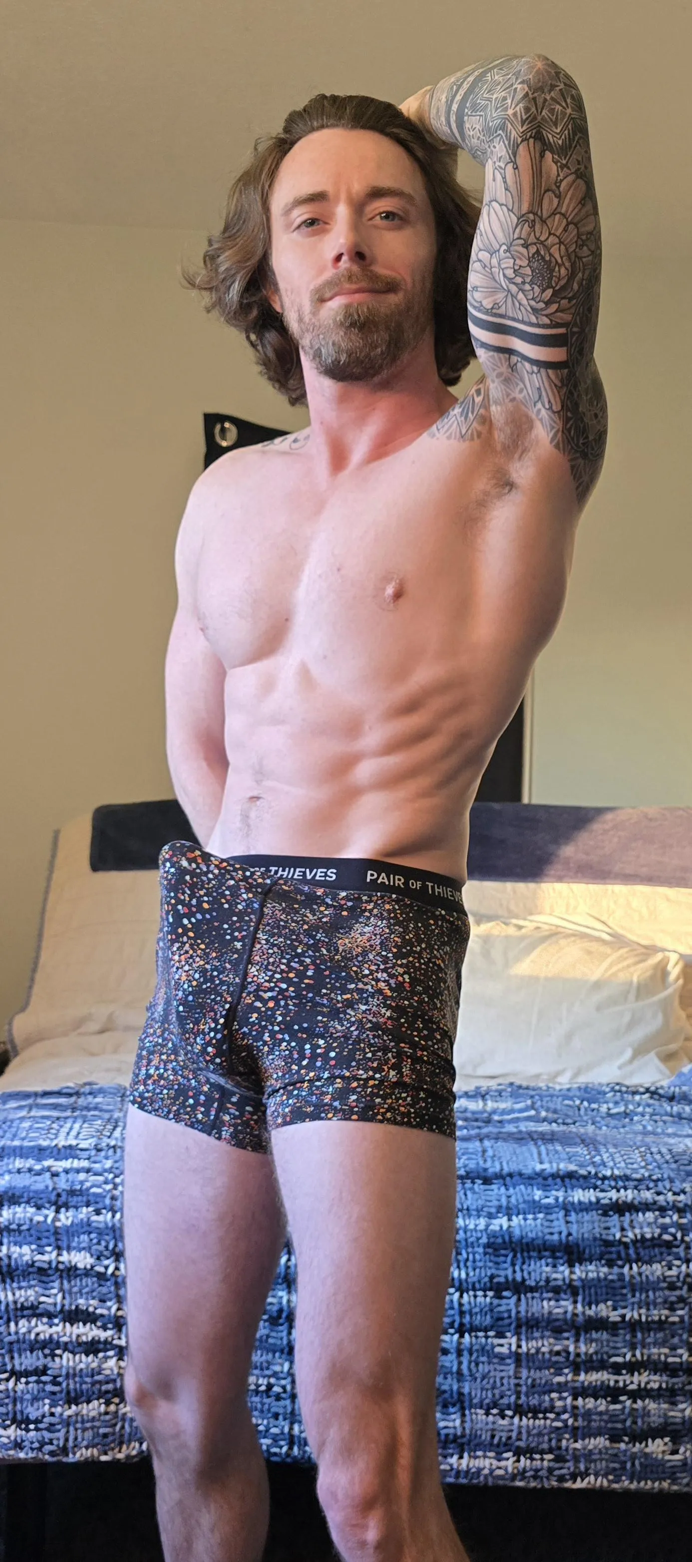 Let me stretch you out before work posted by finnmccahan