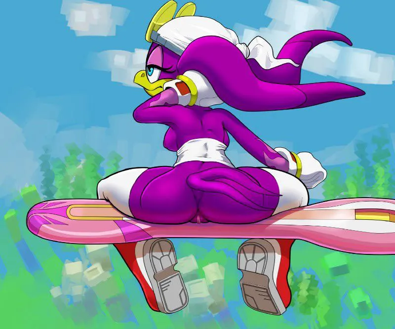 Wave the Swallow Purple Ass on her extreme gear posted by DistributionSuch1761