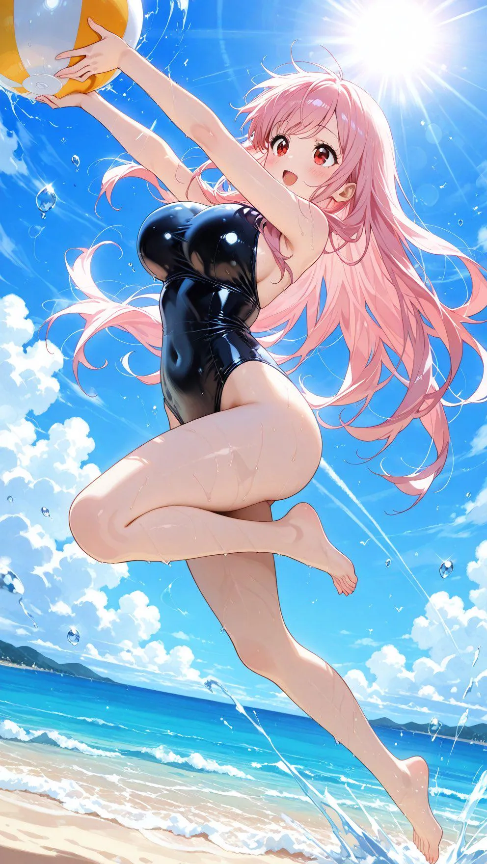 Having Fun at the Beach posted by CheetahSperm18