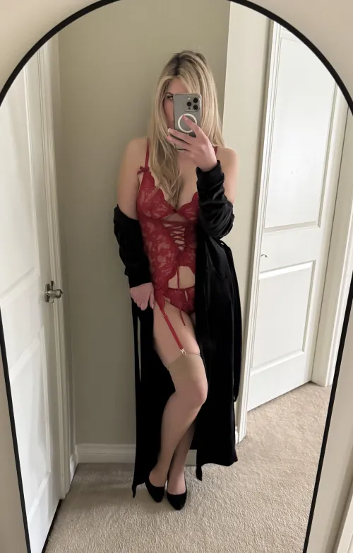 I love a little pop of color under my dress by legally_mel