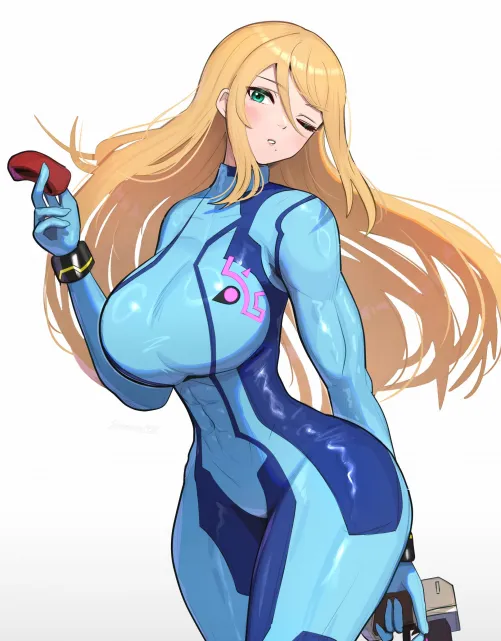 Samus Aran [Metroid] by CheetahSperm18